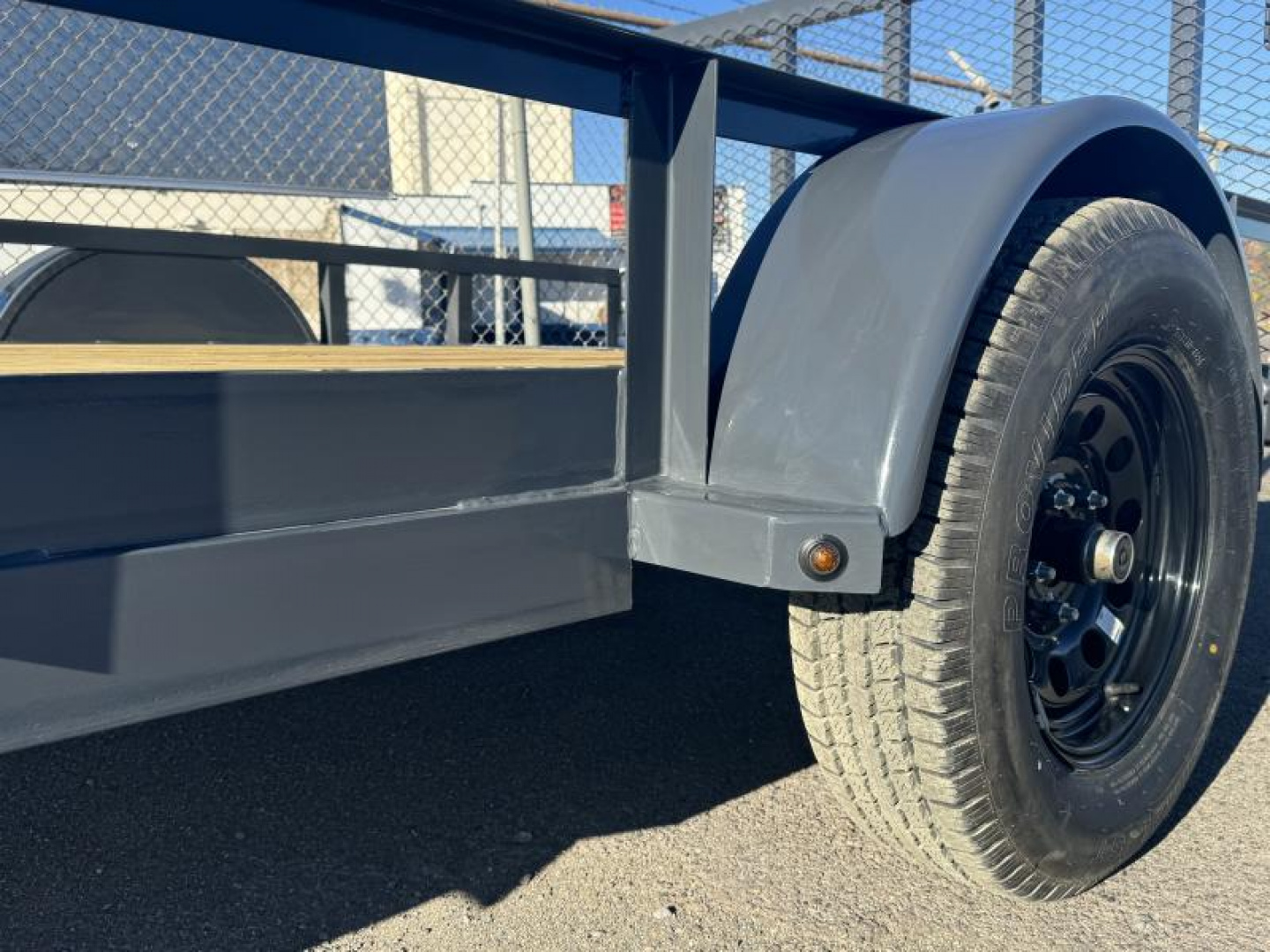 New 2025 Lamar 77" X 12' UC - 3K Landscape Utility Trailer