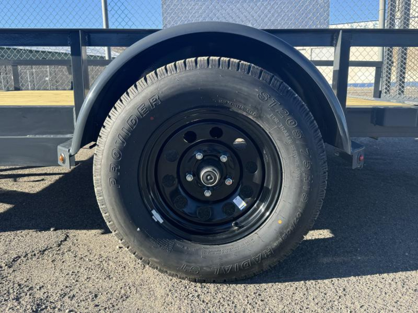 New 2025 Lamar 77" X 12' UC - 3K Landscape Utility Trailer