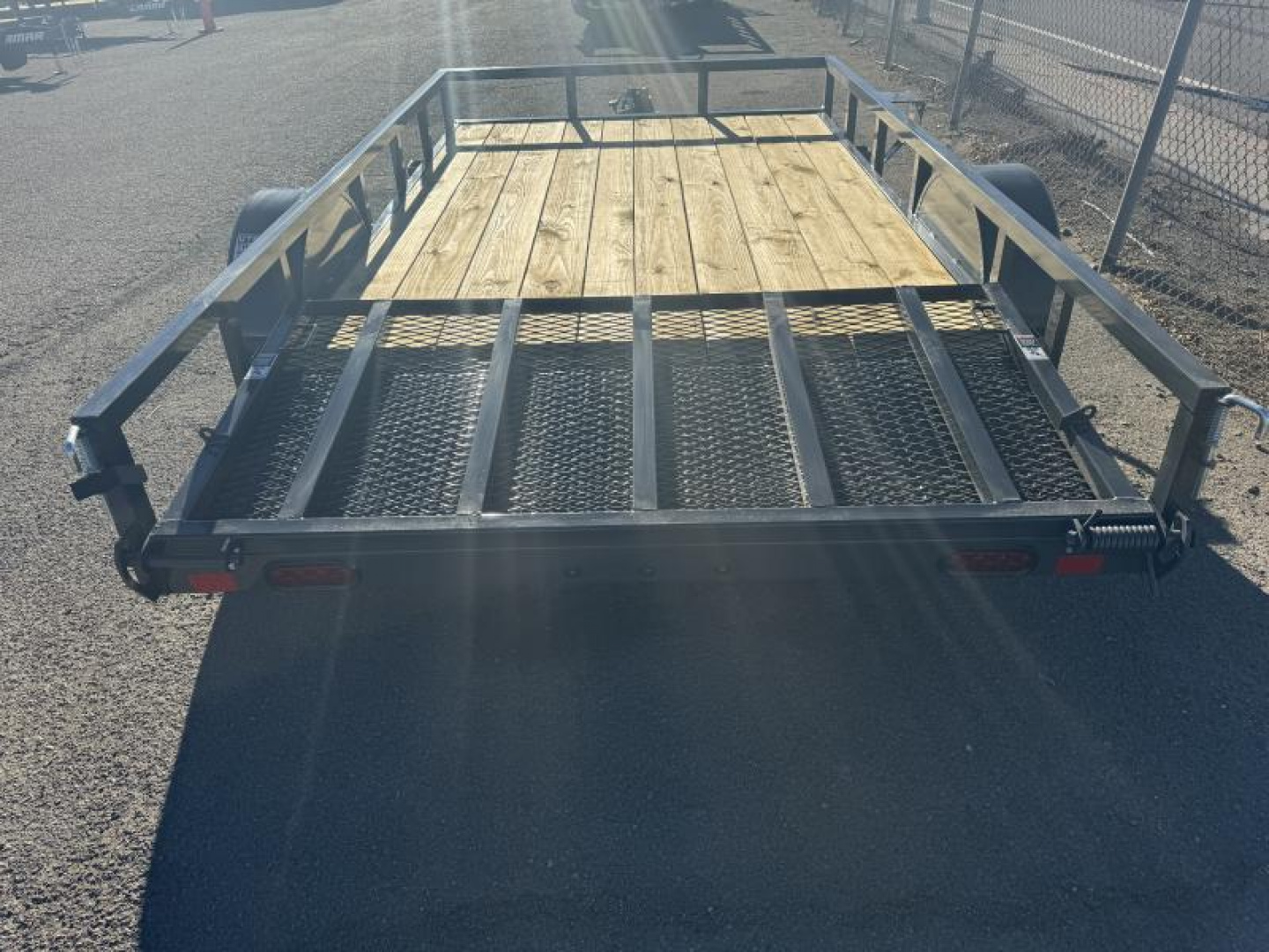 New 2025 Lamar 77" X 12' UC - 3K Landscape Utility Trailer
