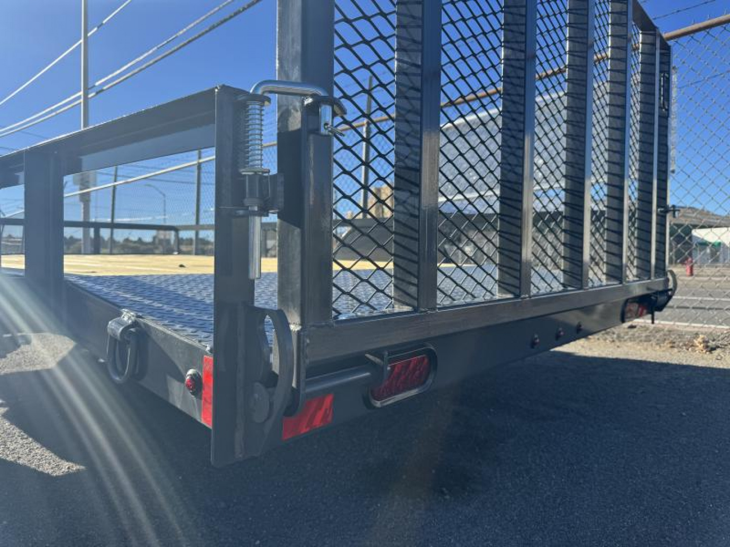 New 2025 Lamar 77" X 12' UC - 3K Landscape Utility Trailer