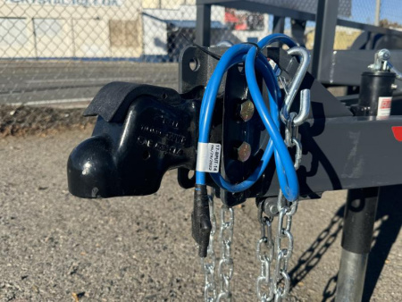 New 2025 Lamar 77" X 12' UC - 3K Landscape Utility Trailer