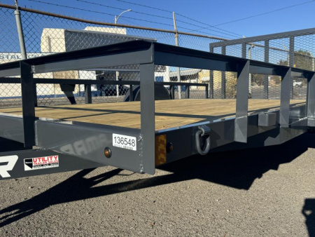 New 2025 Lamar 77" X 12' UC - 3K Landscape Utility Trailer