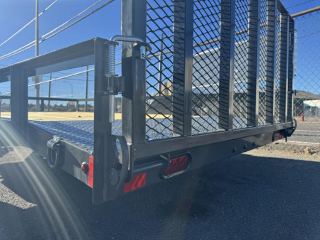 New 2025 Lamar 77" X 12' UC - 3K Landscape Utility Trailer