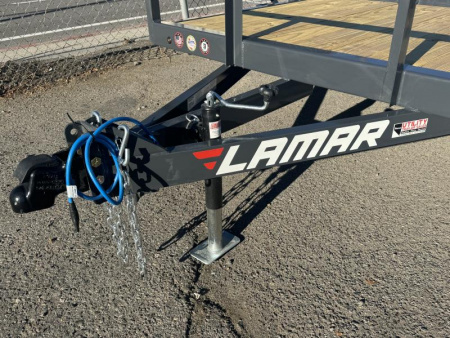 New 2025 Lamar 77" X 12' UC - 3K Landscape Utility Trailer
