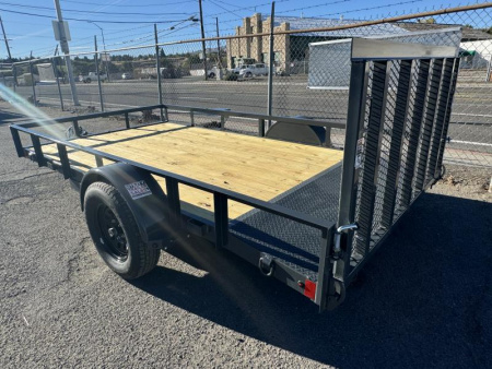 New 2025 Lamar 77" X 12' UC - 3K Landscape Utility Trailer
