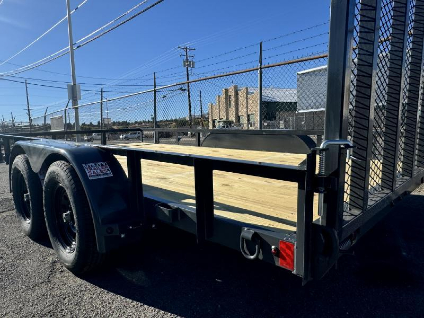 New 2025 Lamar 83" X 14' UC - 7K Landscape Utility Trailer