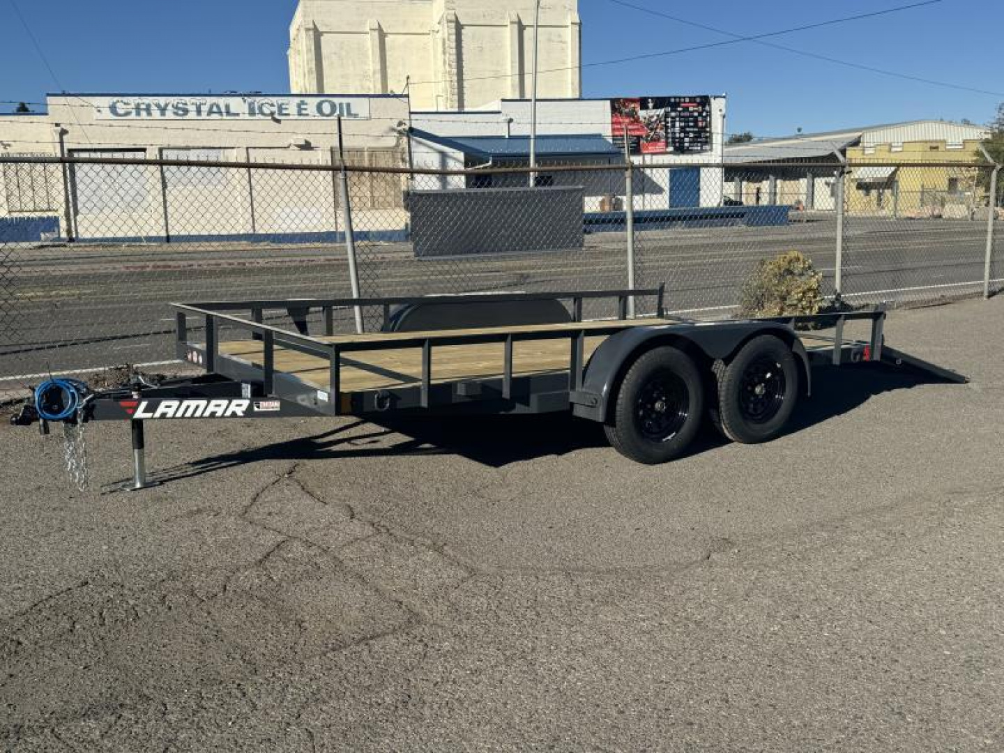 New 2025 Lamar 83" X 14' UC - 7K Landscape Utility Trailer