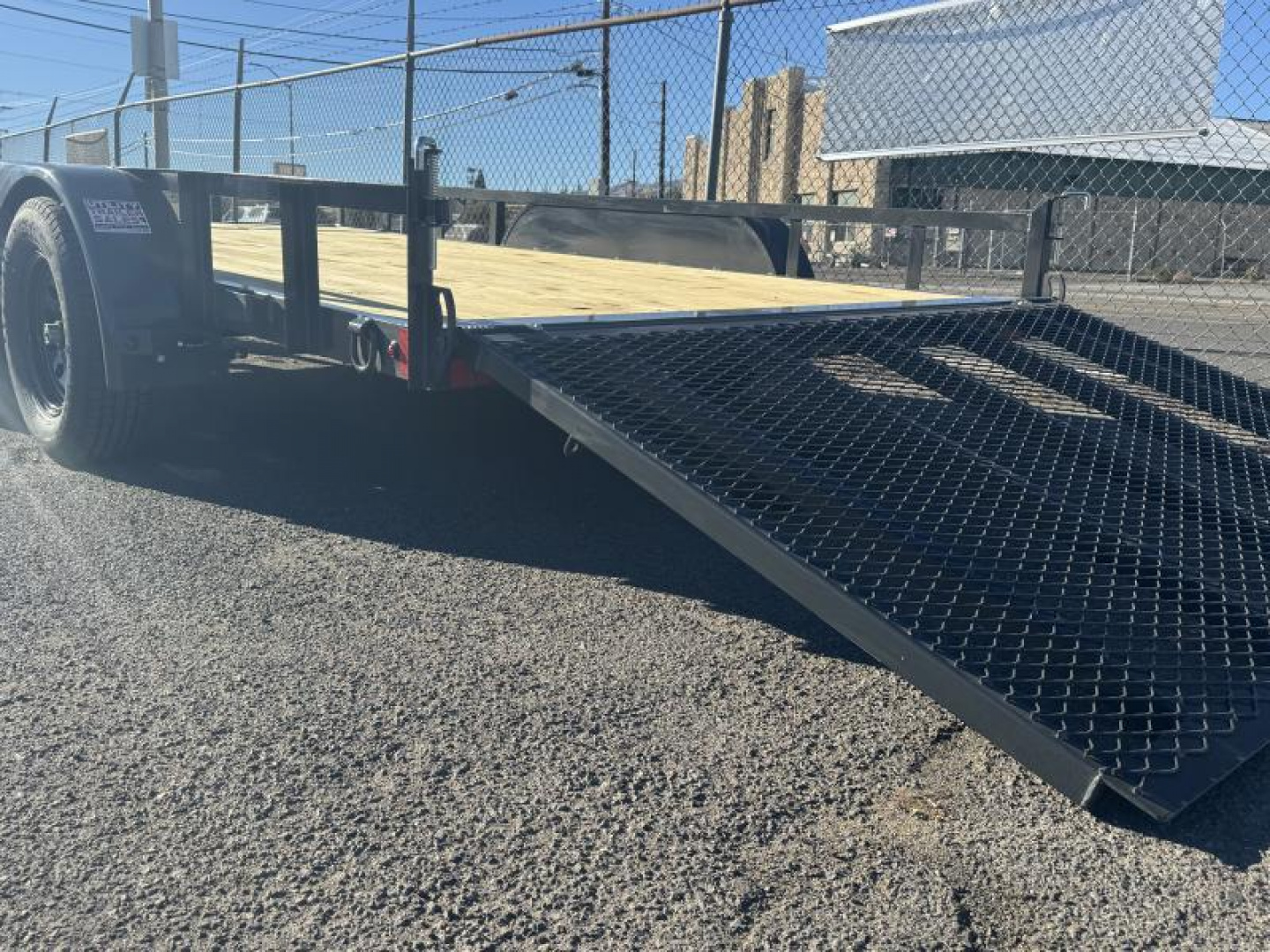 New 2025 Lamar 83" X 14' UC - 7K Landscape Utility Trailer