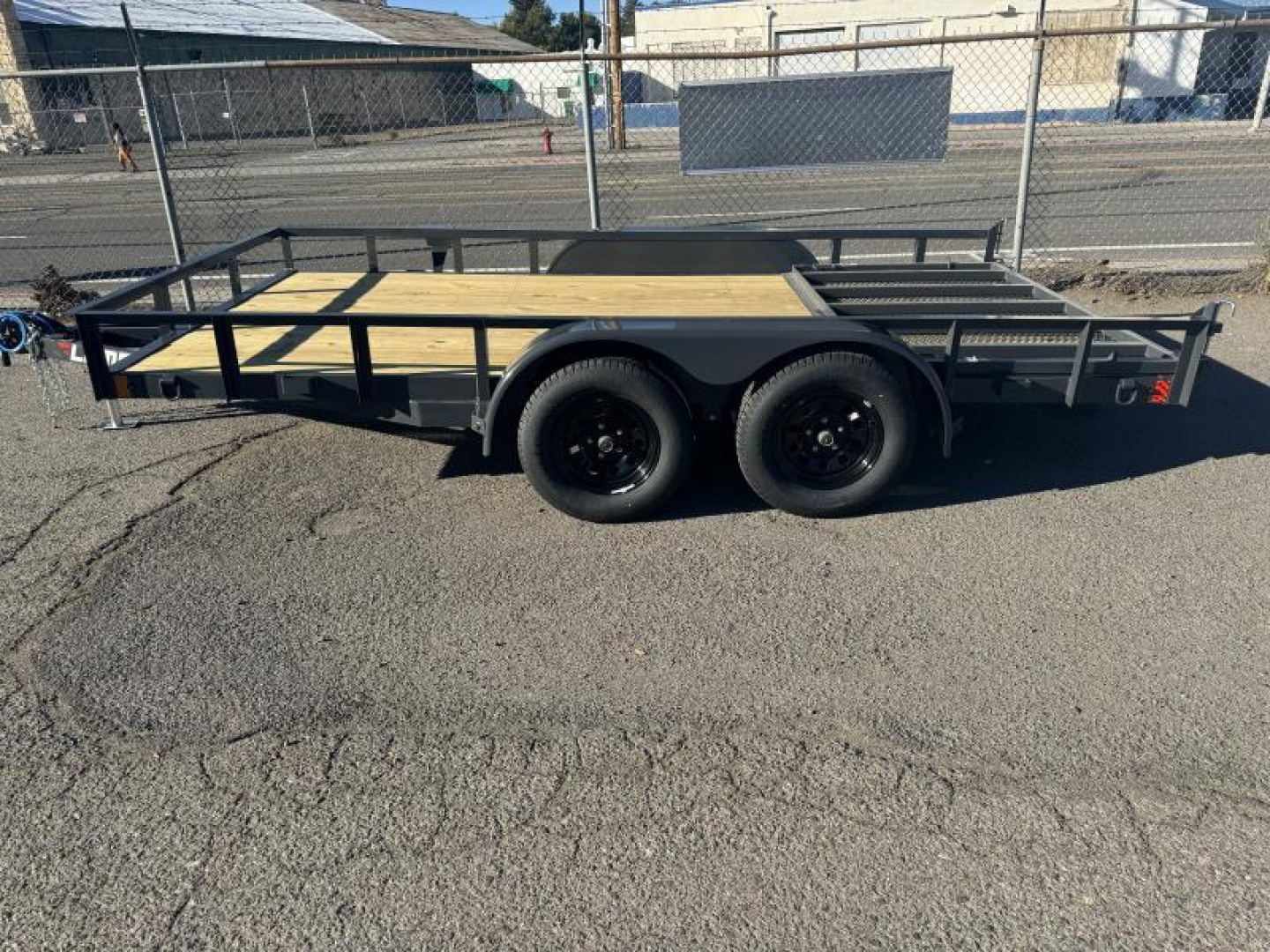 New 2025 Lamar 83" X 14' UC - 7K Landscape Utility Trailer