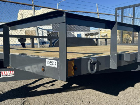 New 2025 Lamar 83" X 14' UC - 7K Landscape Utility Trailer
