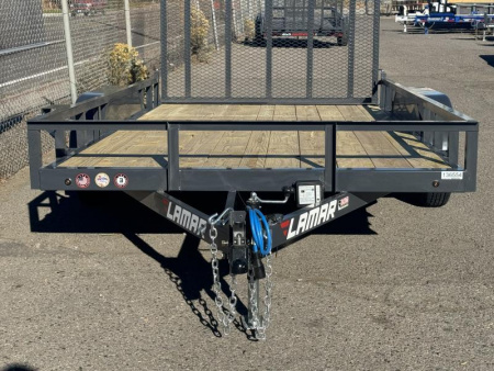 New 2025 Lamar 83" X 14' UC - 7K Landscape Utility Trailer