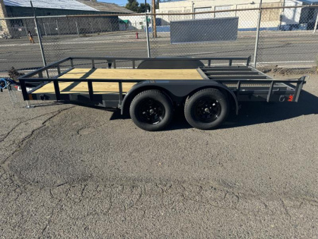 New 2025 Lamar 83" X 14' UC - 7K Landscape Utility Trailer
