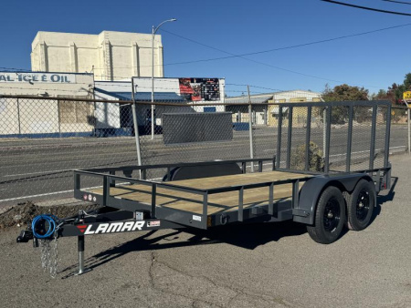 New 2025 Lamar 83  X 14' UC - 7K Landscape Utility Trailer