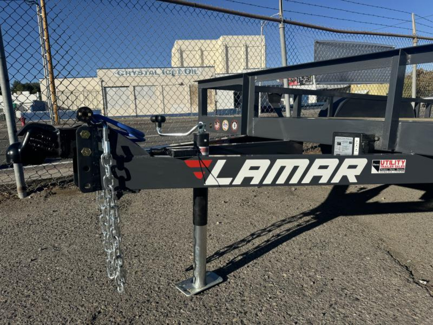 New 2025 Lamar 77" X 14' UC - 7K Landscape Utility Trailer
