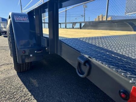 New 2025 Lamar 77" X 14' UC - 7K Landscape Utility Trailer