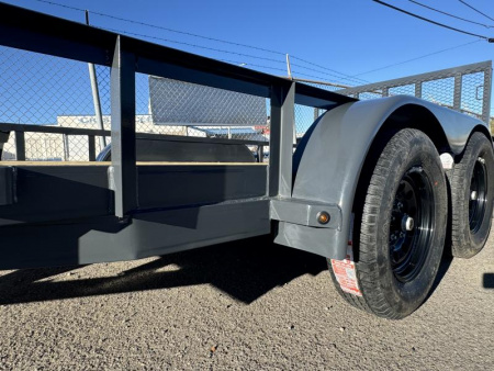 New 2025 Lamar 77" X 14' UC - 7K Landscape Utility Trailer