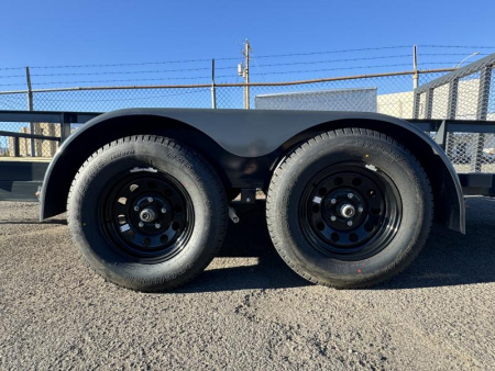 New 2025 Lamar 77" X 14' UC - 7K Landscape Utility Trailer