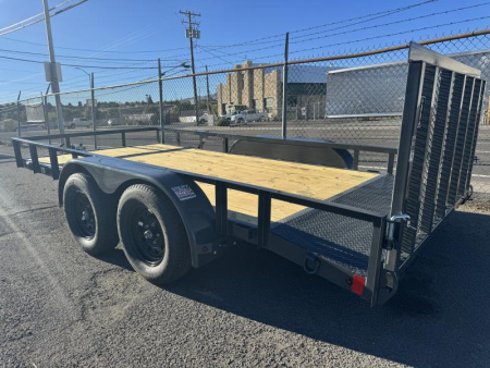 New 2025 Lamar 77  X 14' UC - 7K Landscape Utility Trailer