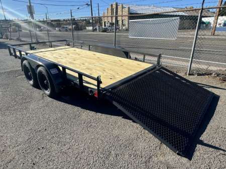 New 2025 Lamar 83  X 14' UC - 7K Landscape Utility Trailer