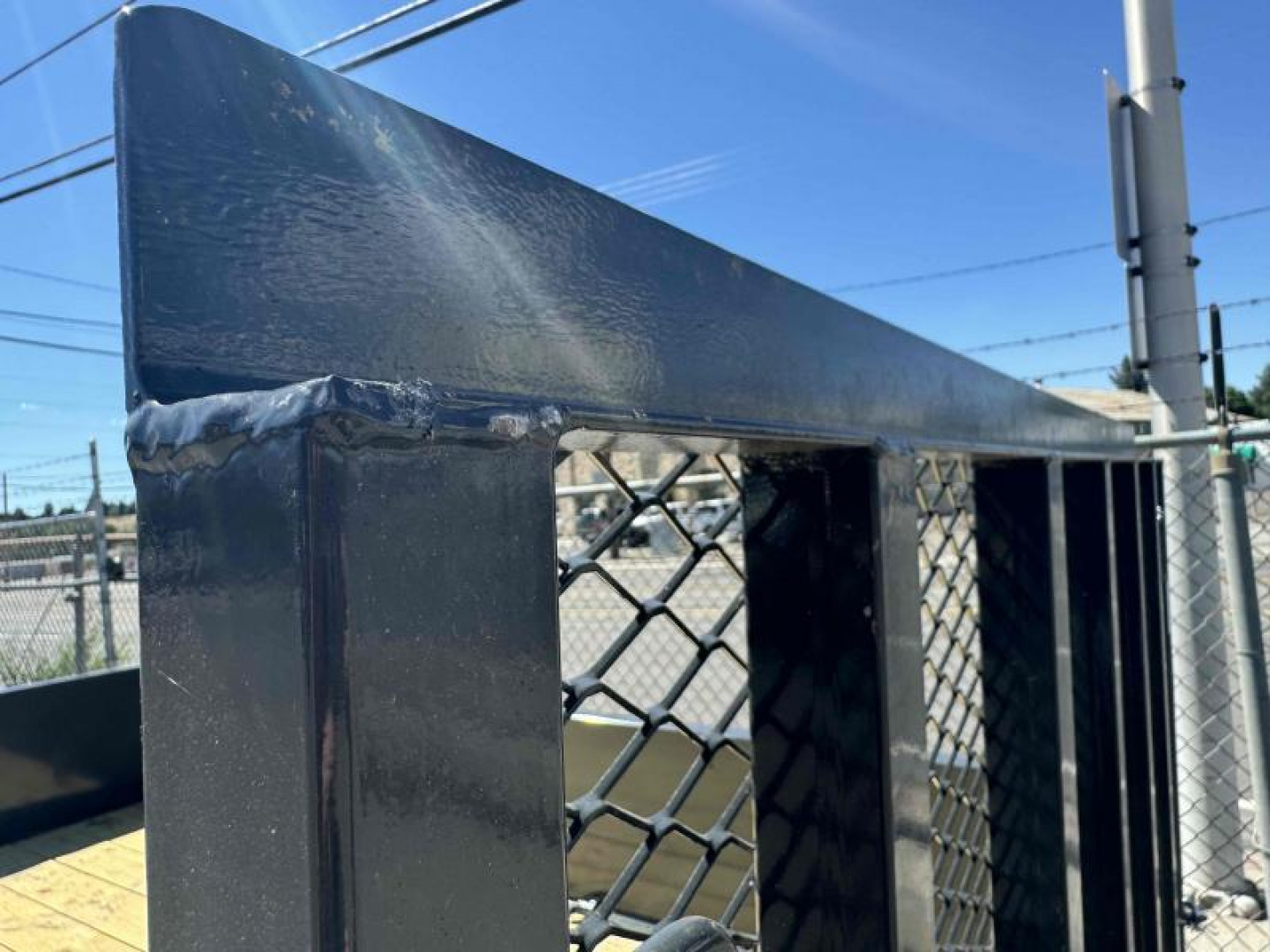 New 2025 Lamar 83" X 12' US - 7K Solid Side Landscape Utility Trailer