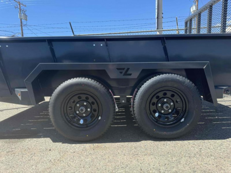 New 2025 Lamar 83" X 12' US - 7K Solid Side Landscape Utility Trailer