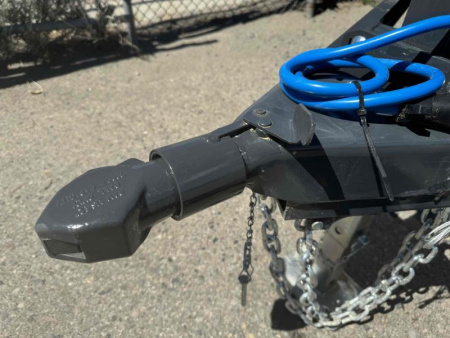 New 2025 Lamar 83" X 12' US - 7K Solid Side Landscape Utility Trailer