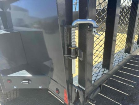 New 2025 Lamar 83" X 12' US - 7K Solid Side Landscape Utility Trailer