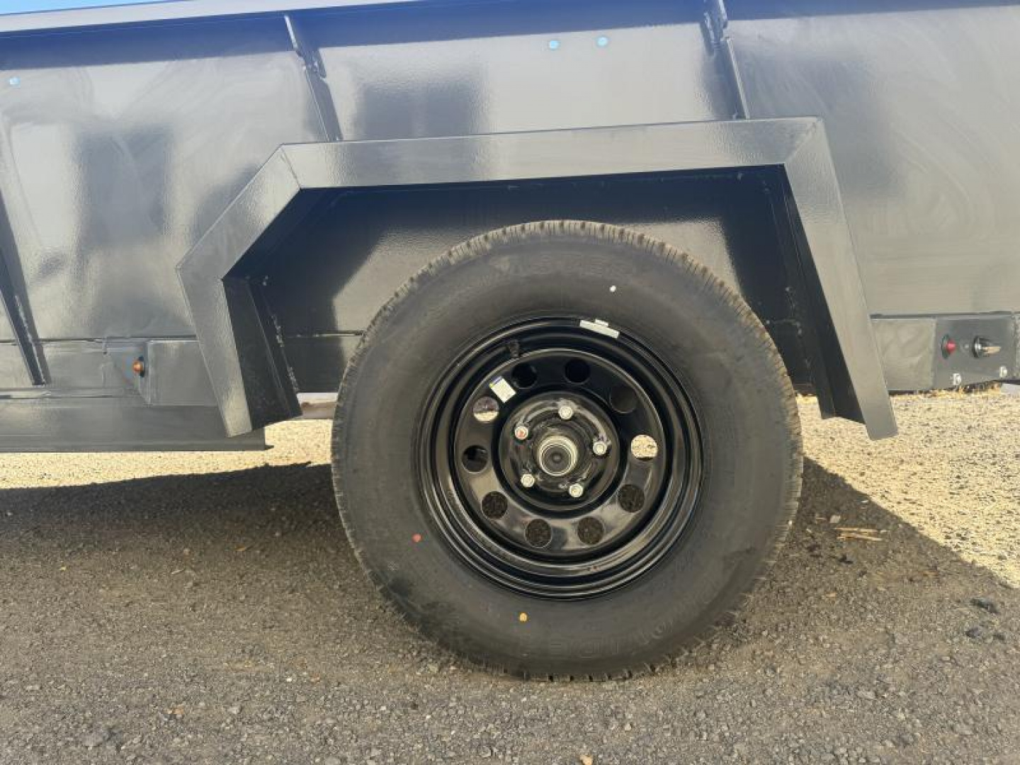 New 2025 Lamar 77" X 12' US - 3K Solid Side Landscape Utility Trailer