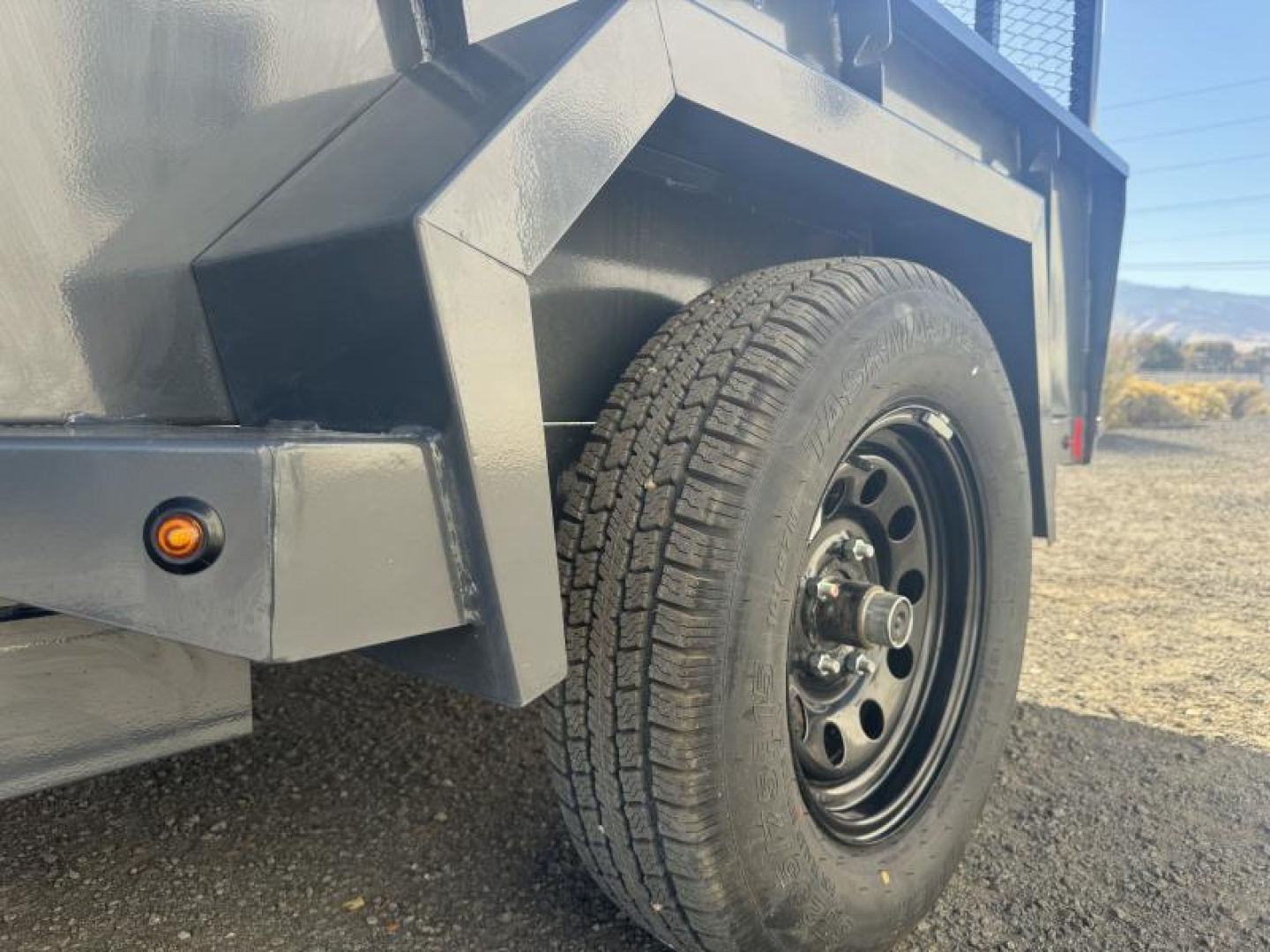 New 2025 Lamar 77" X 12' US - 3K Solid Side Landscape Utility Trailer