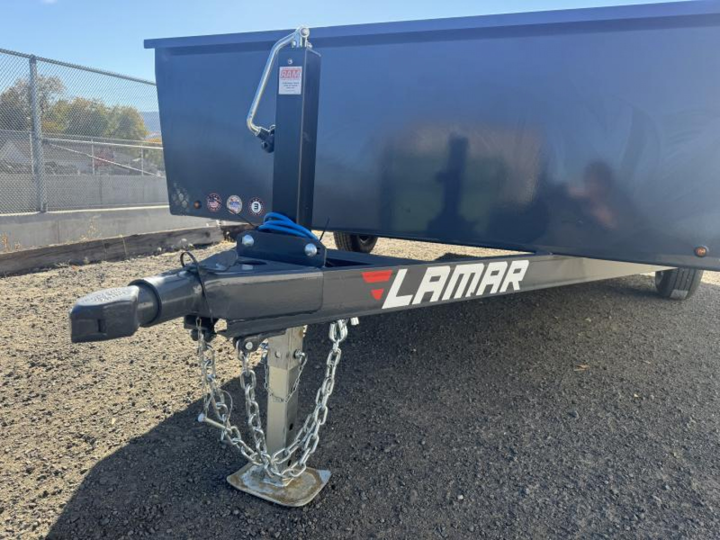New 2025 Lamar 77" X 12' US - 3K Solid Side Landscape Utility Trailer
