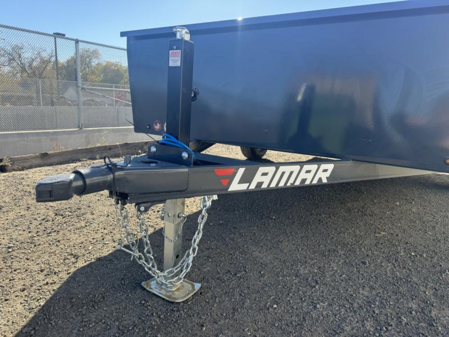 New 2025 Lamar 77" X 12' US - 3K Solid Side Landscape Utility Trailer