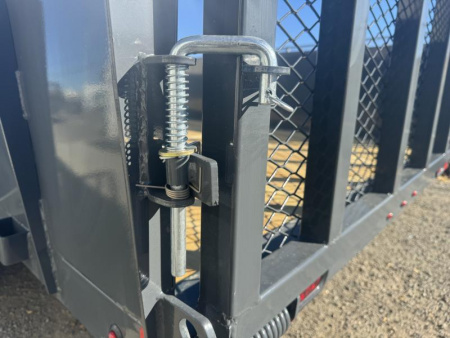 New 2025 Lamar 77" X 12' US - 3K Solid Side Landscape Utility Trailer