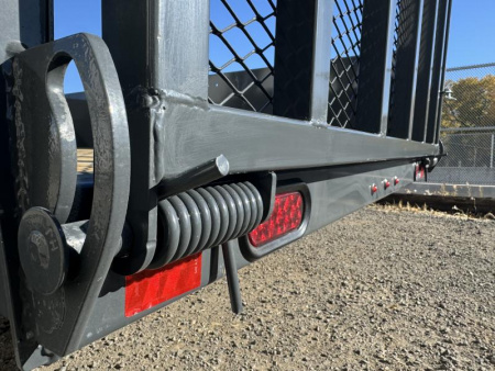 New 2025 Lamar 77" X 12' US - 3K Solid Side Landscape Utility Trailer