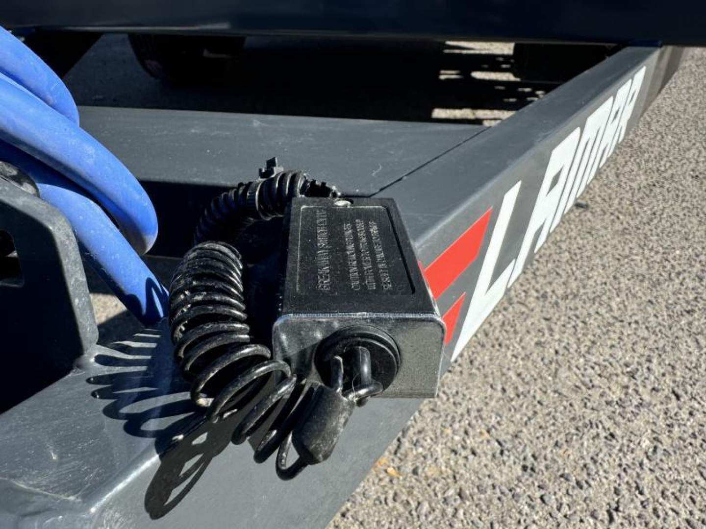 New 2025 Lamar 77" X 14' US - 7K Solid Side Landscape Utility Trailer