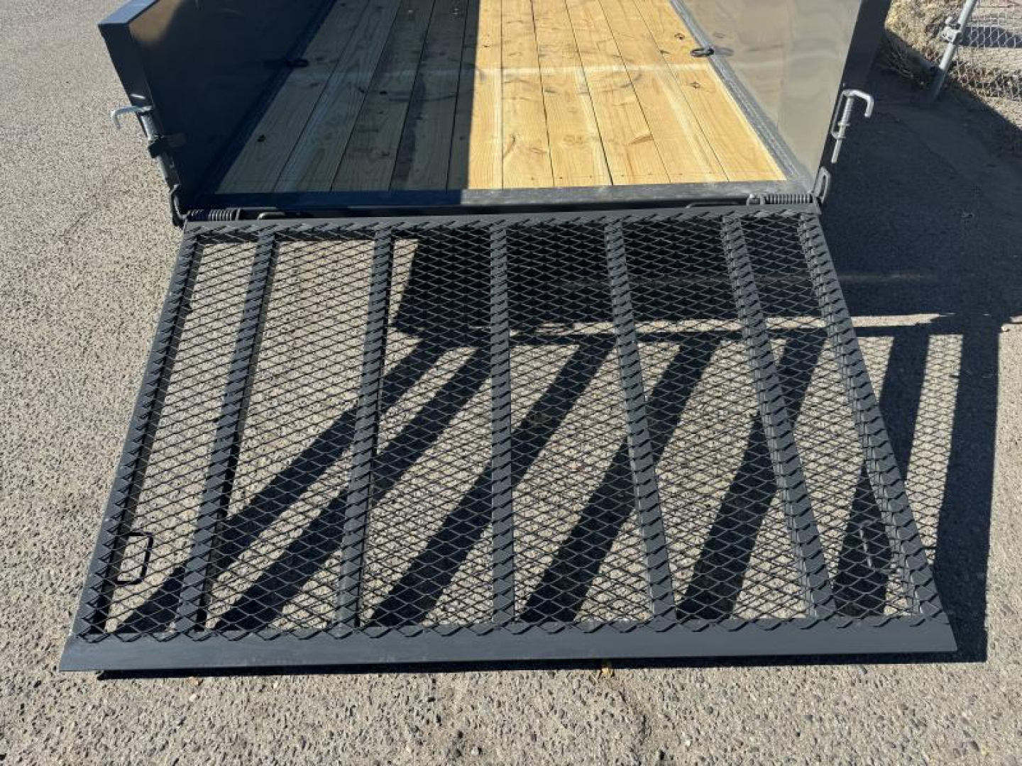 New 2025 Lamar 77" X 14' US - 7K Solid Side Landscape Utility Trailer