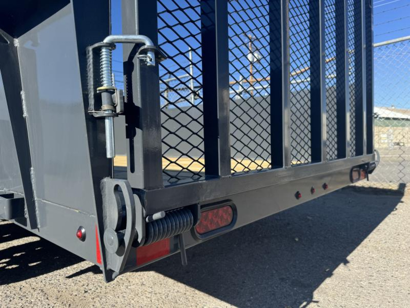 New 2025 Lamar 77" X 14' US - 7K Solid Side Landscape Utility Trailer