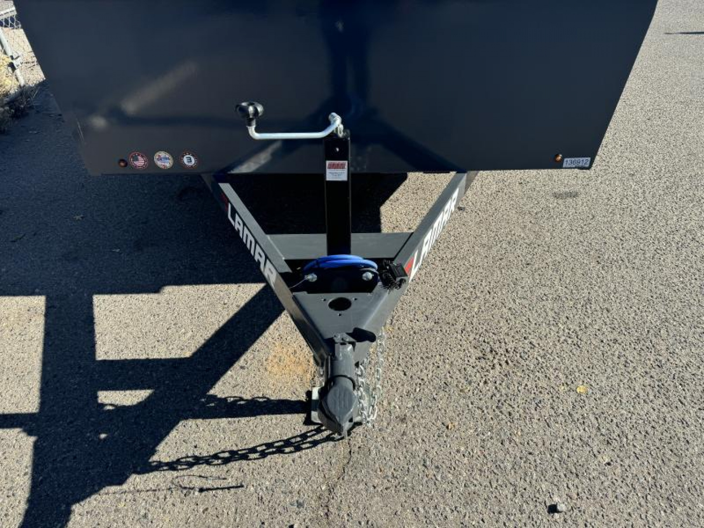 New 2025 Lamar 77" X 14' US - 7K Solid Side Landscape Utility Trailer