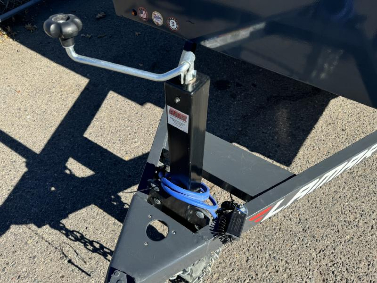 New 2025 Lamar 77" X 14' US - 7K Solid Side Landscape Utility Trailer