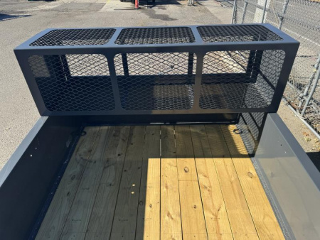 New 2025 Lamar 77" X 14' US - 7K Solid Side Landscape Utility Trailer