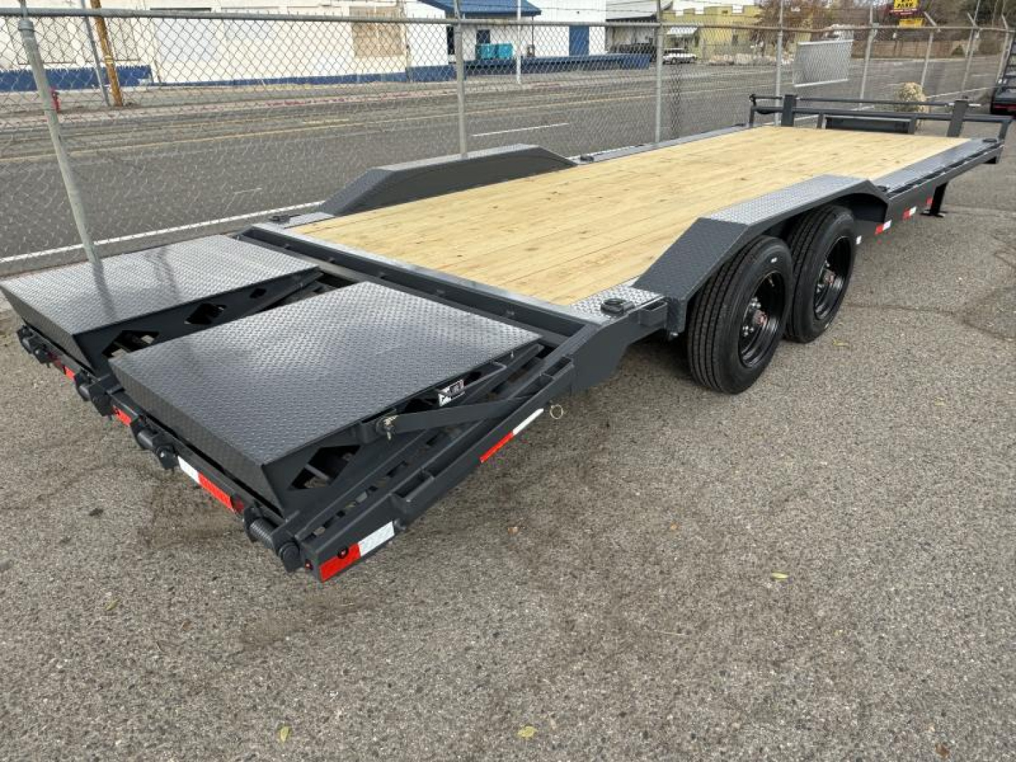 New 2025 Lamar 102" X 24' H8 - 16K Buggy Hauler / Equipment Hauler Trailer