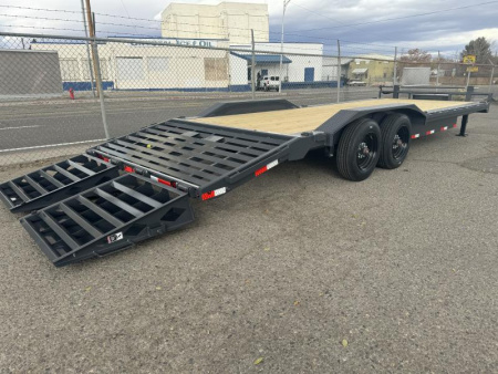New 2025 Lamar 102" X 24' H8 - 16K Buggy Hauler / Equipment Hauler Trailer