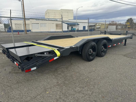 New 2025 Lamar 102" X 24' H8 - 16K Buggy Hauler / Equipment Hauler Trailer