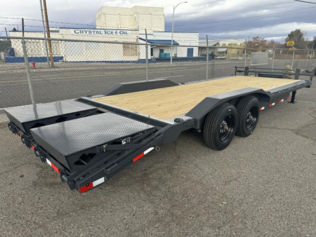 New 2025 Lamar 102" X 24' H8 - 16K Buggy Hauler / Equipment Hauler Trailer