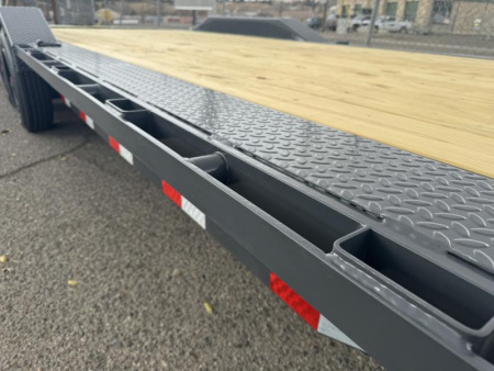 New 2025 Lamar 102" X 24' H8 - 16K Buggy Hauler / Equipment Hauler Trailer