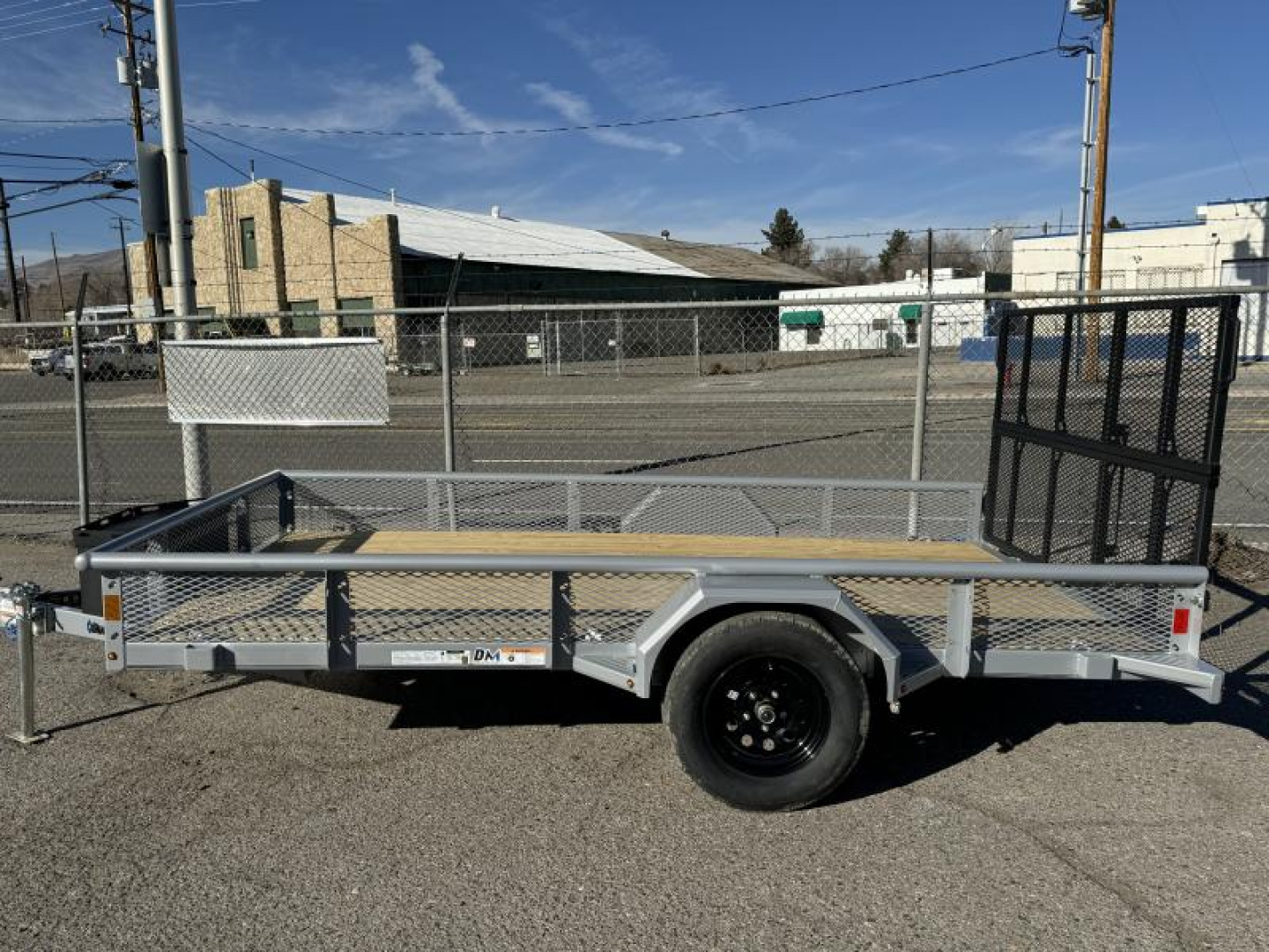 New 2025 Diamond C PSA 77"x12' - 3K Landscape Utility Trailer