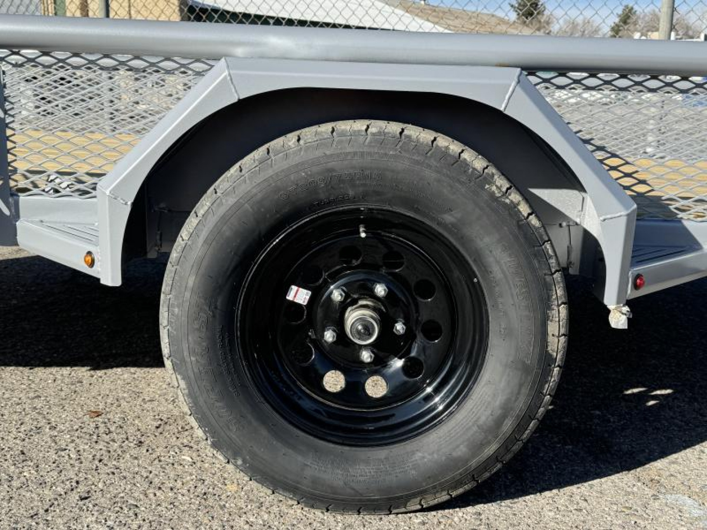 New 2025 Diamond C PSA 77"x12' - 3K Landscape Utility Trailer