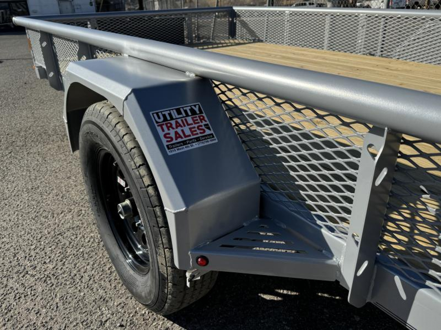 New 2025 Diamond C PSA 77"x12' - 3K Landscape Utility Trailer