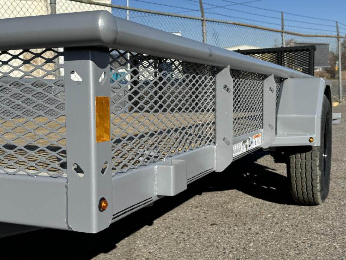 New 2025 Diamond C PSA 77"x12' - 3K Landscape Utility Trailer