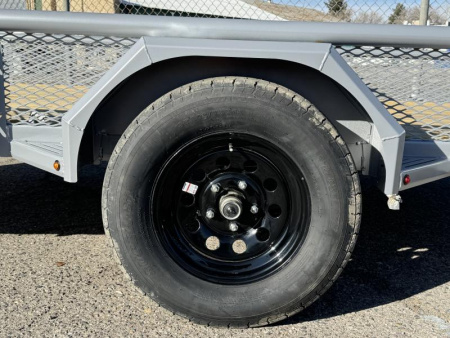 New 2025 Diamond C PSA 77"x12' - 3K Landscape Utility Trailer