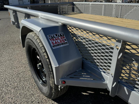 New 2025 Diamond C PSA 77"x12' - 3K Landscape Utility Trailer